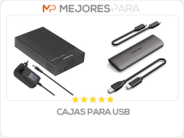 cajas para usb