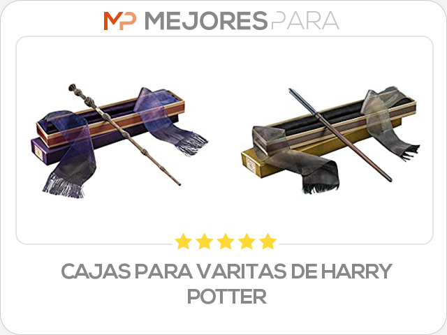 cajas para varitas de harry potter