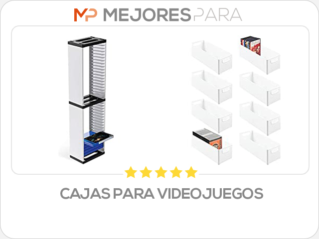 cajas para videojuegos