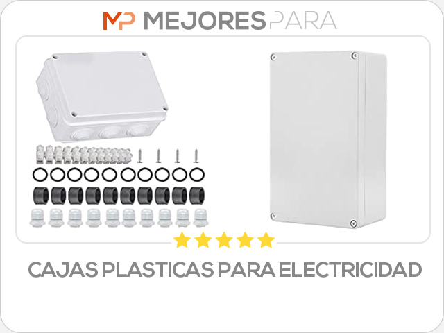 cajas plasticas para electricidad