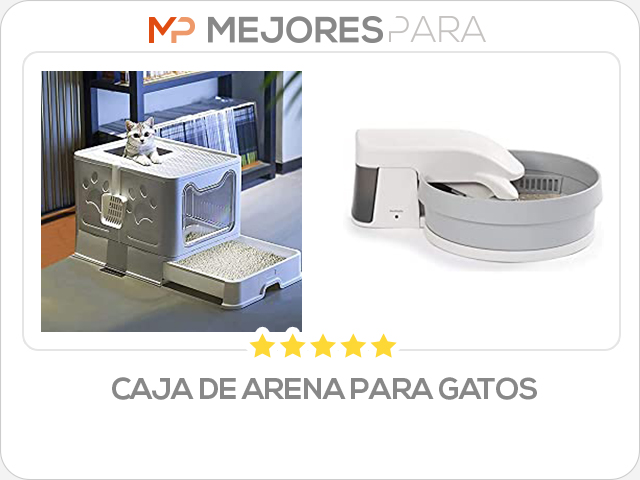 caja de arena para gatos