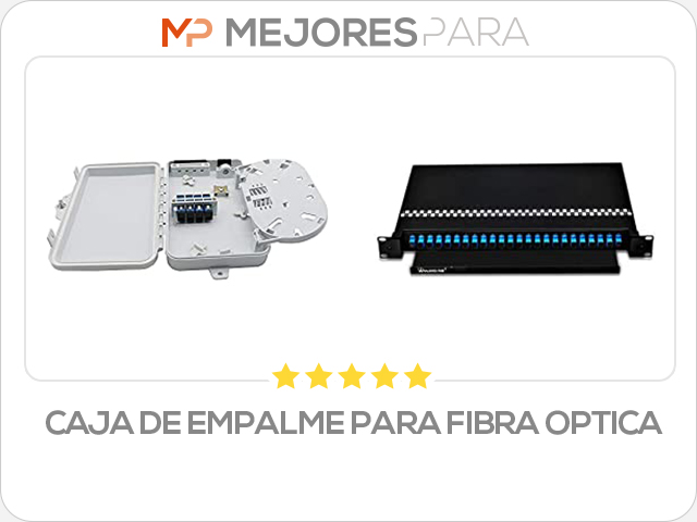 caja de empalme para fibra optica