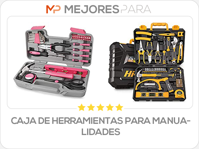 caja de herramientas para manualidades