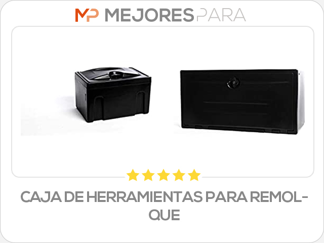 caja de herramientas para remolque