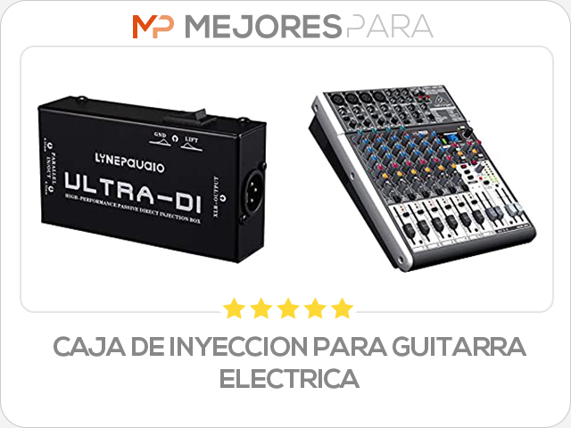 caja de inyeccion para guitarra electrica