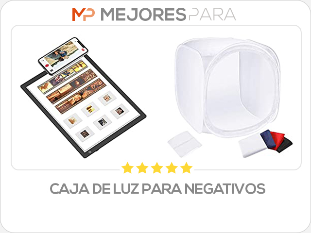 caja de luz para negativos