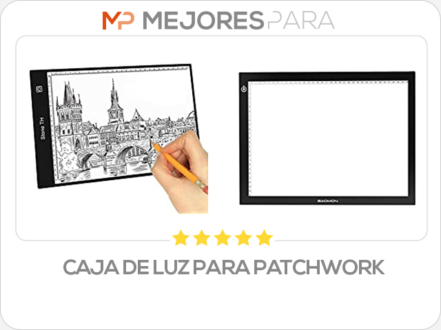 caja de luz para patchwork