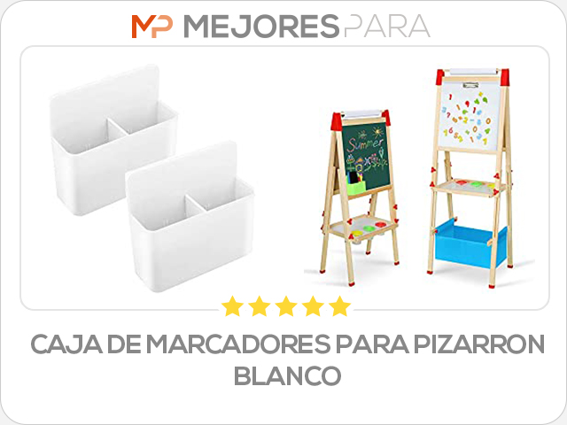 caja de marcadores para pizarron blanco