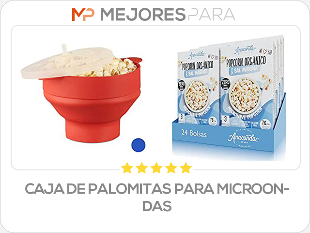 caja de palomitas para microondas