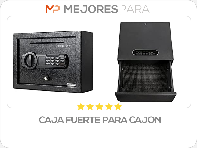 caja fuerte para cajon