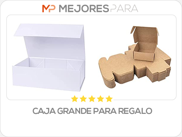 caja grande para regalo