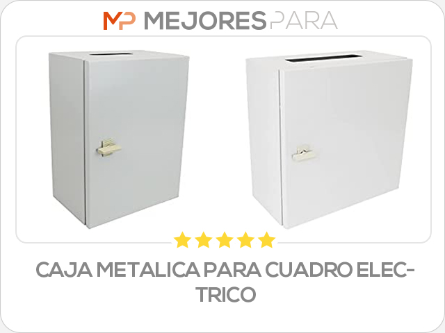 caja metalica para cuadro electrico