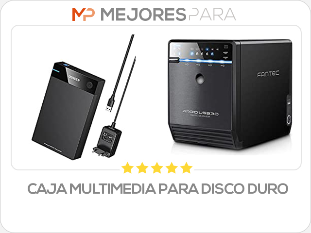 caja multimedia para disco duro