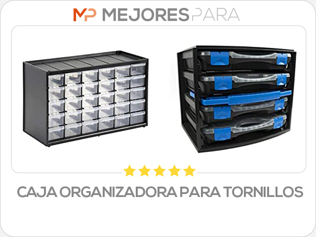 caja organizadora para tornillos