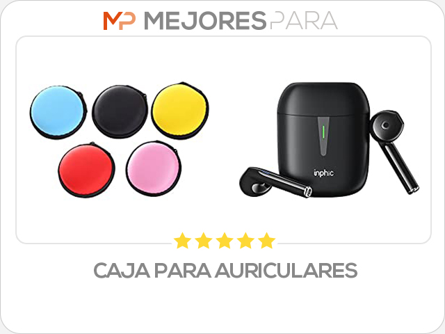 caja para auriculares