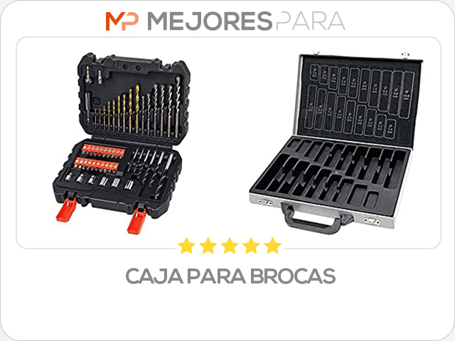 caja para brocas