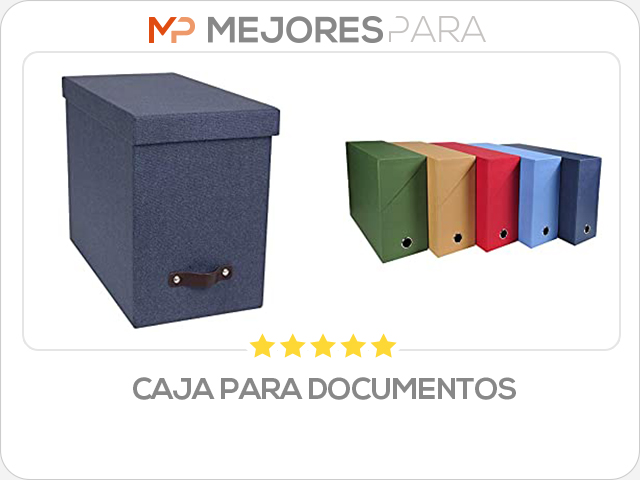 caja para documentos