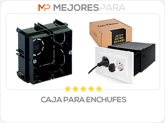 caja para enchufes