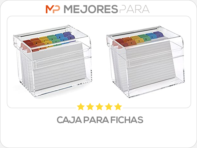 caja para fichas