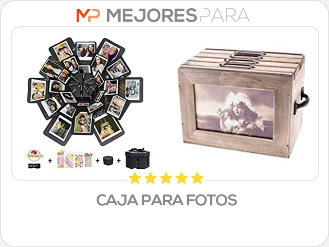 caja para fotos