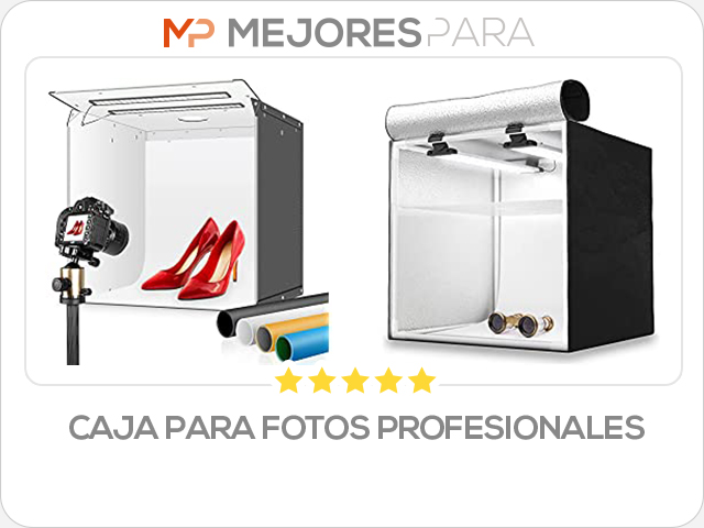 caja para fotos profesionales