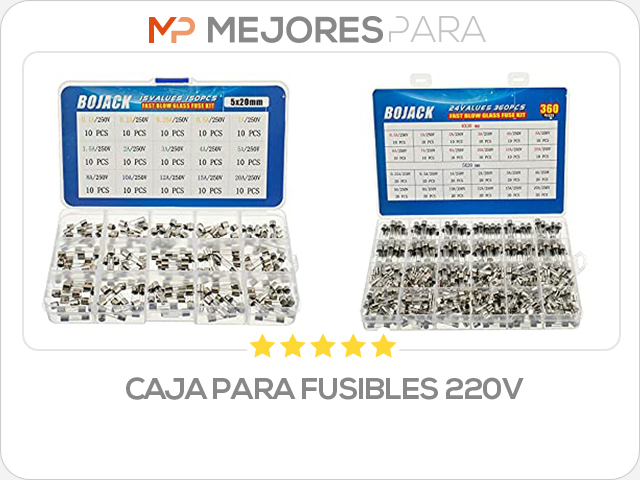 caja para fusibles 220v