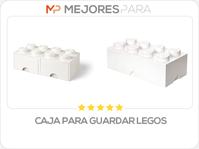 caja para guardar legos