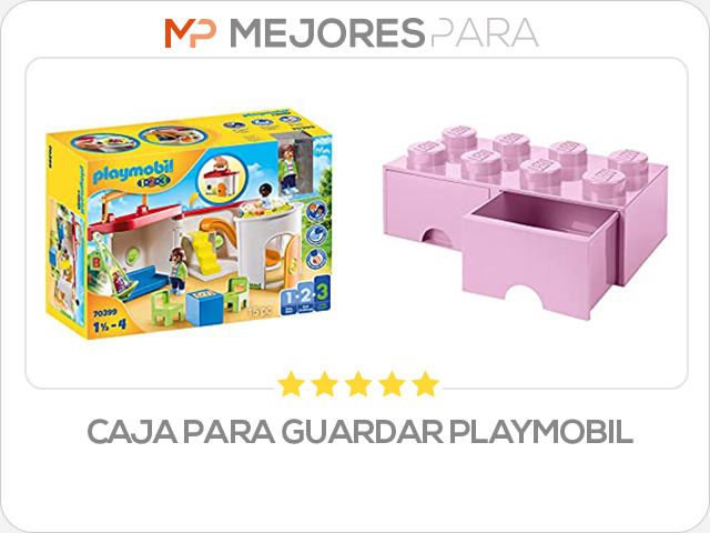 caja para guardar playmobil