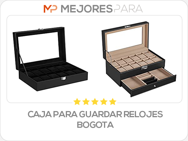 caja para guardar relojes bogota