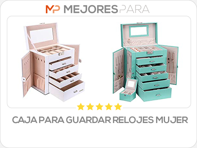 caja para guardar relojes mujer