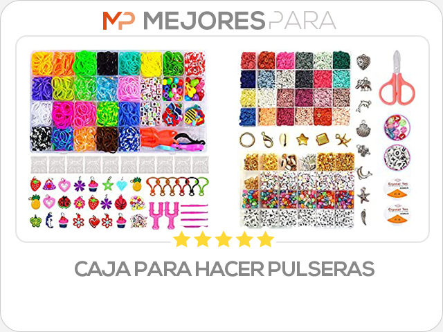 caja para hacer pulseras