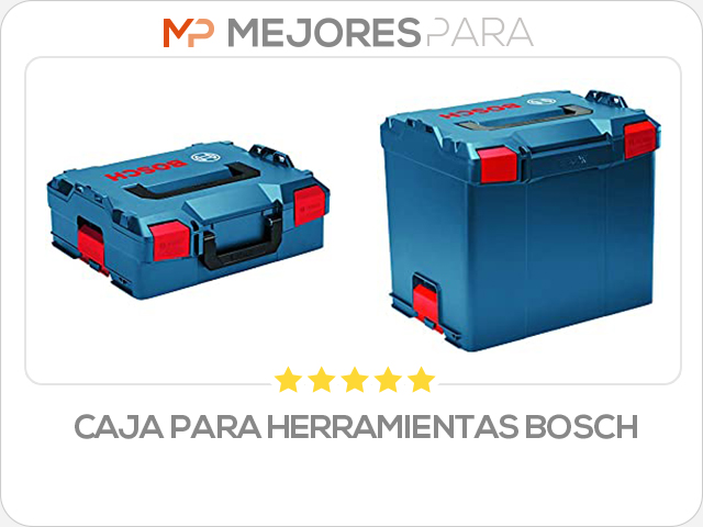 caja para herramientas bosch