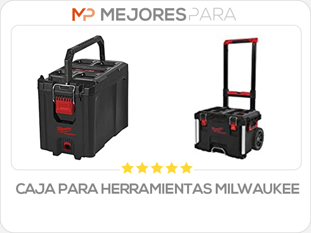 caja para herramientas milwaukee