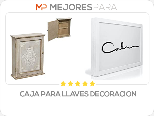 caja para llaves decoracion