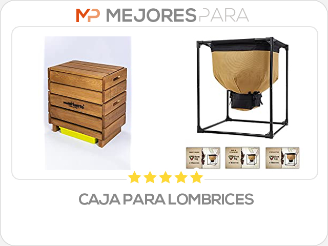 caja para lombrices