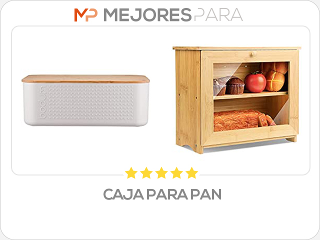 caja para pan