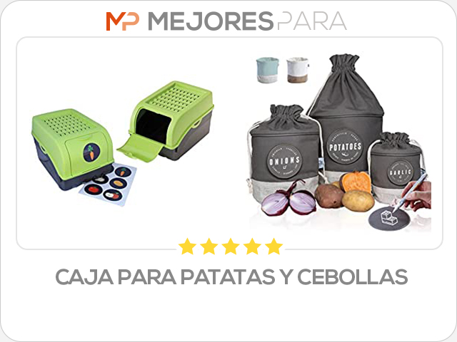 caja para patatas y cebollas