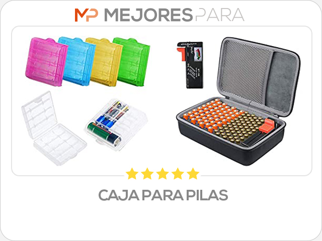 caja para pilas