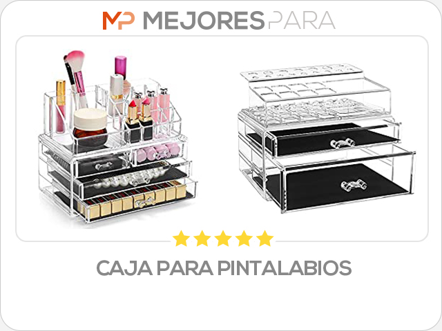 caja para pintalabios