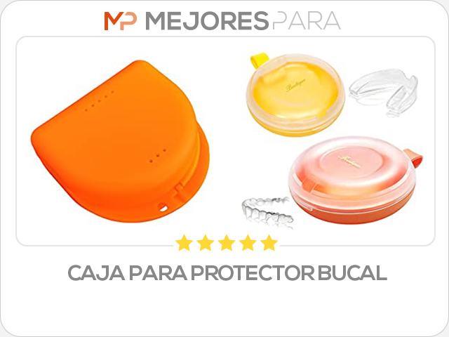 caja para protector bucal