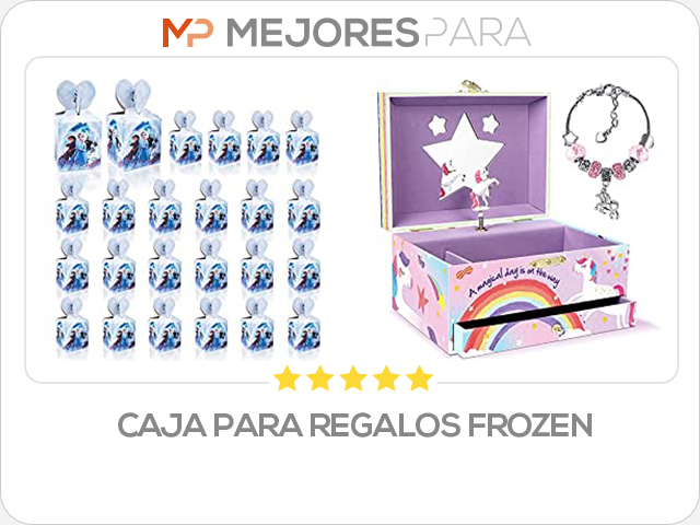 caja para regalos frozen