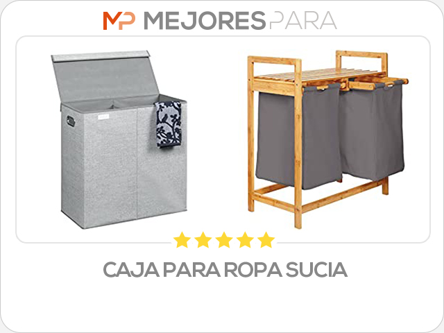 caja para ropa sucia