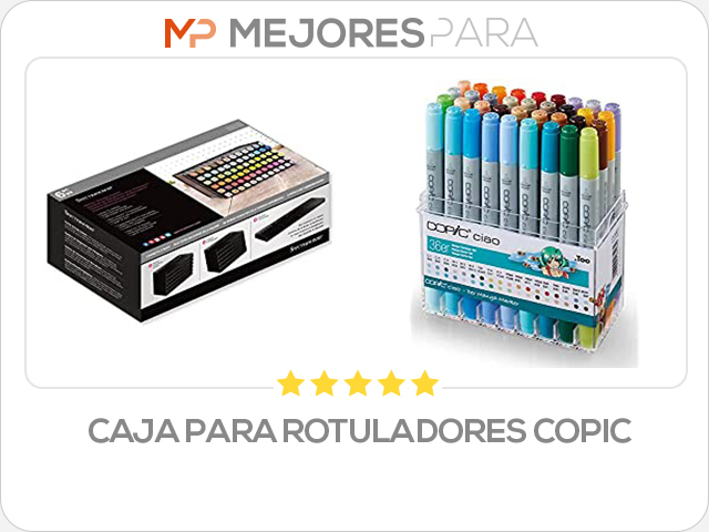 caja para rotuladores copic