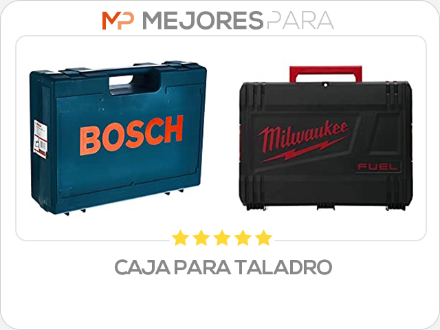 caja para taladro