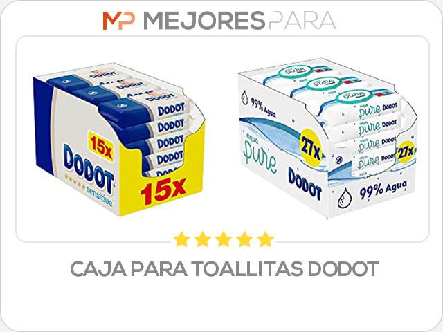 caja para toallitas dodot