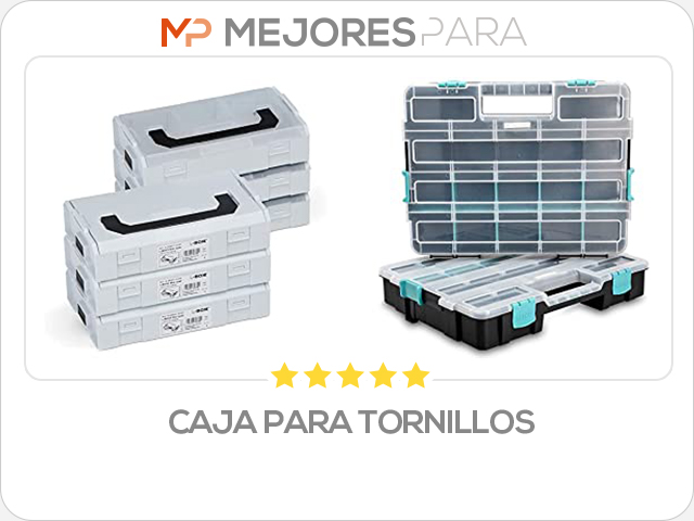 caja para tornillos