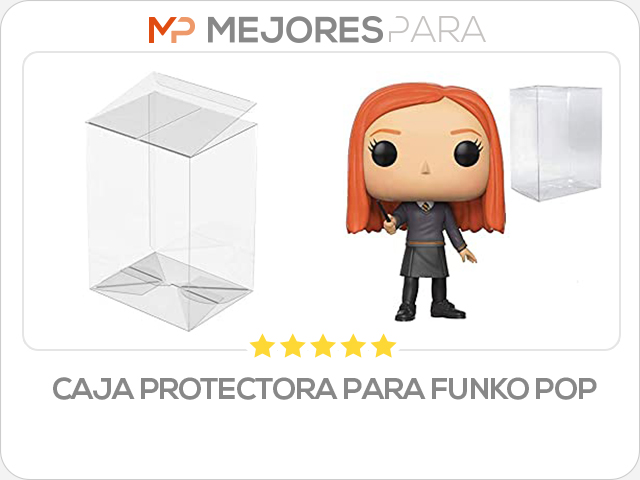 caja protectora para funko pop