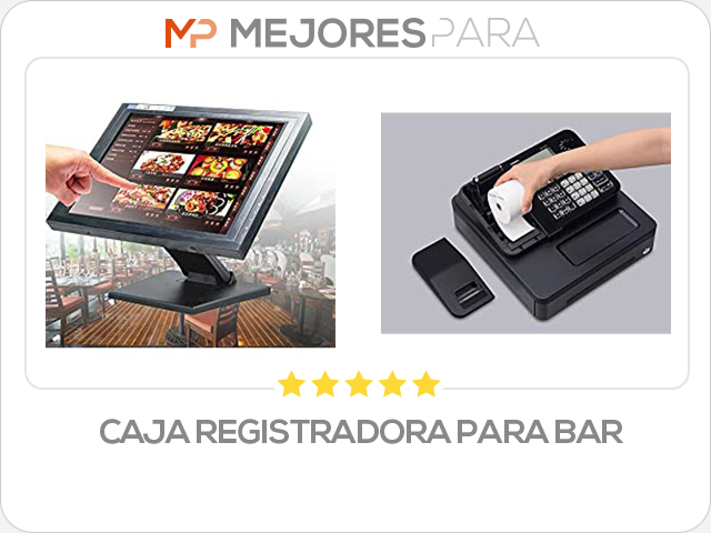 caja registradora para bar