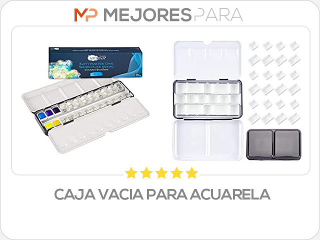 caja vacia para acuarela