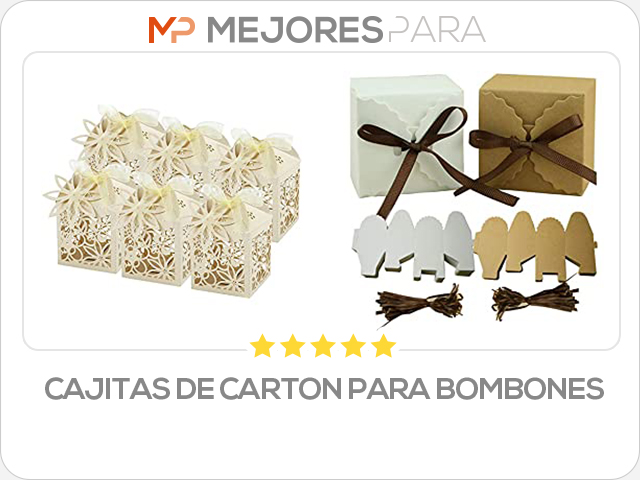 cajitas de carton para bombones